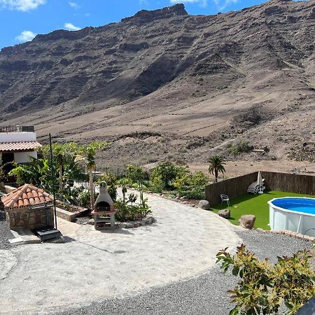 Casa Rural Con Bano Adaptado Y Piscina En Mogán Kültér fotó