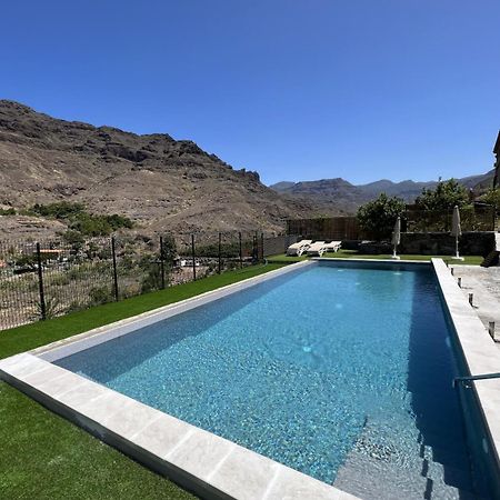 Casa Rural Con Bano Adaptado Y Piscina En Mogán Kültér fotó