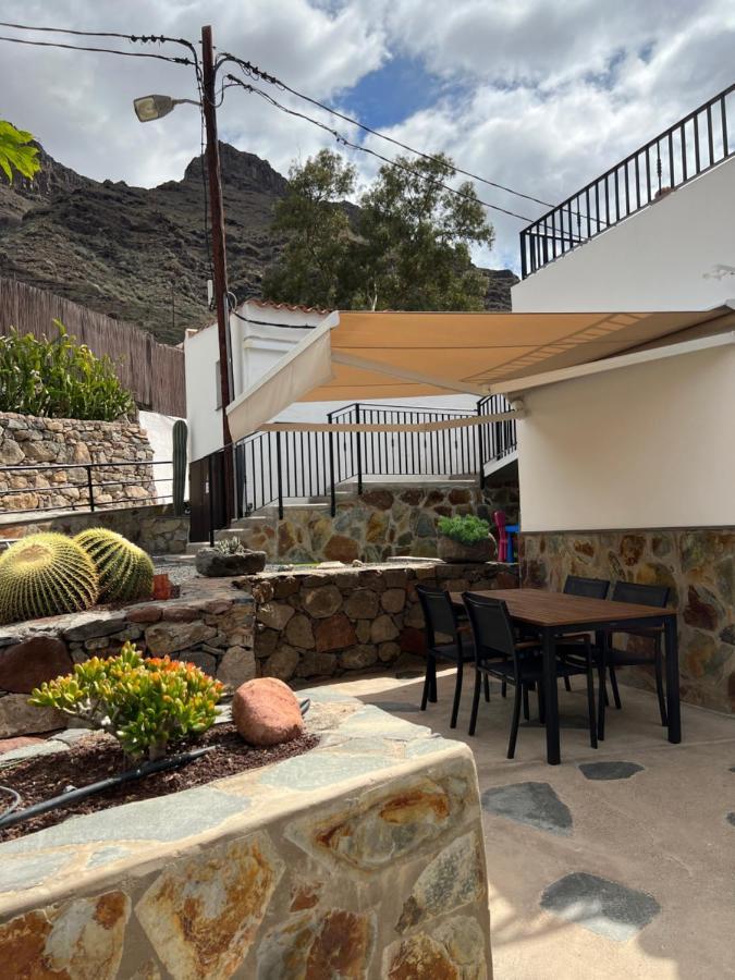Casa Rural Con Bano Adaptado Y Piscina En Mogán Kültér fotó