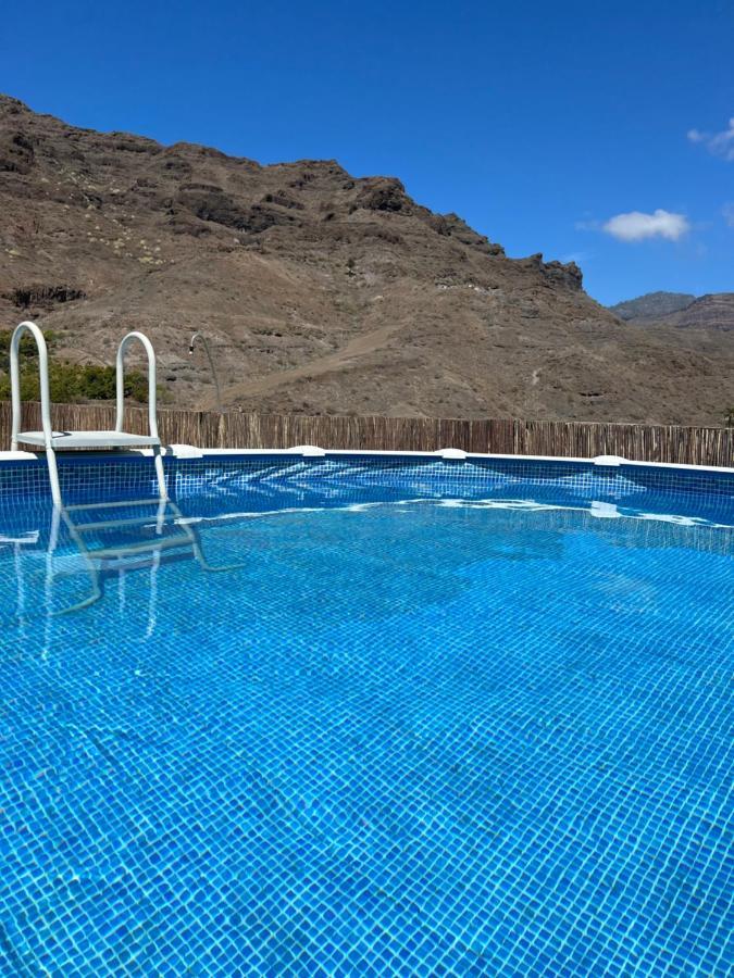 Casa Rural Con Bano Adaptado Y Piscina En Mogán Kültér fotó