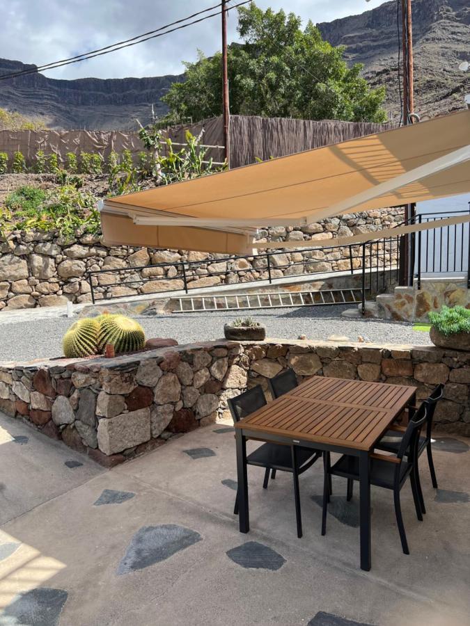 Casa Rural Con Bano Adaptado Y Piscina En Mogán Kültér fotó