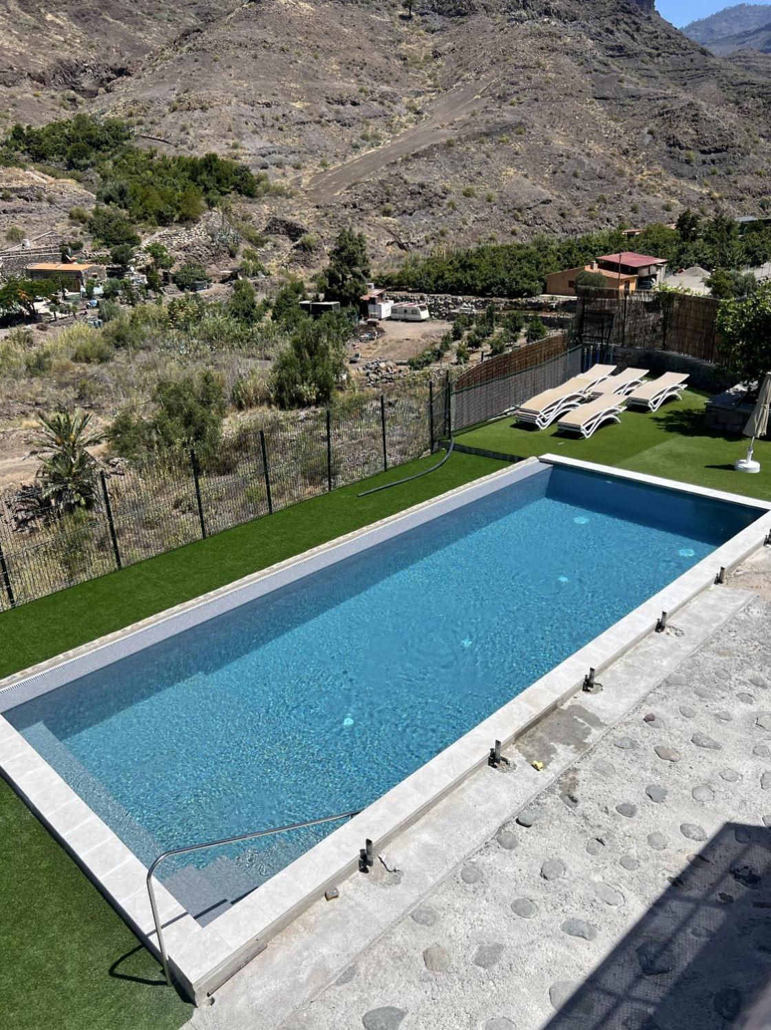 Casa Rural Con Bano Adaptado Y Piscina En Mogán Kültér fotó